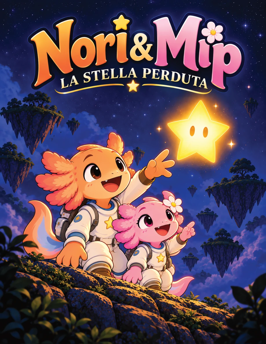 Copertina italiana Nori & Mip, La Stella Perduta
